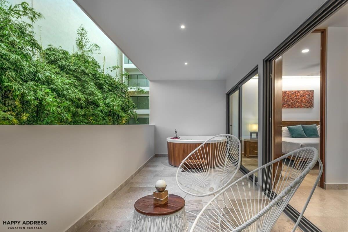 Trendy 1 Bedroom Apartment In Cruz Con Mar Brand New Building Playa del Carmen Extérieur photo
