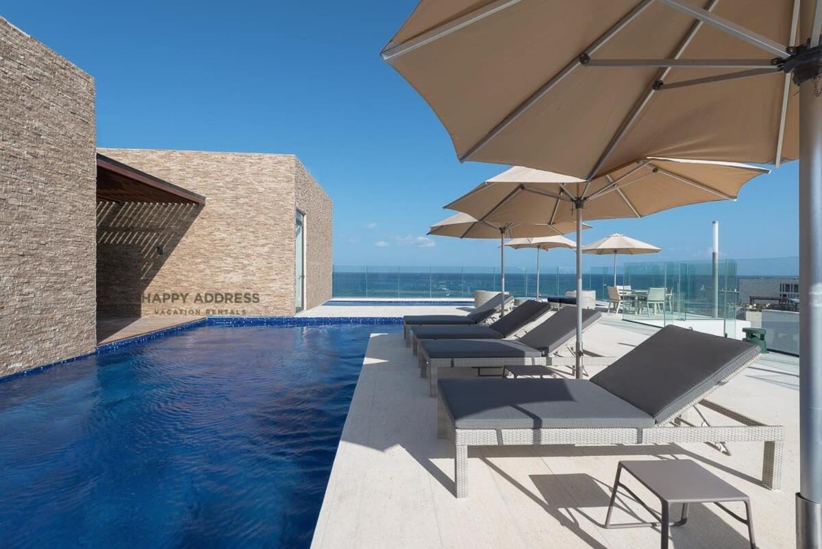 Trendy 1 Bedroom Apartment In Cruz Con Mar Brand New Building Playa del Carmen Extérieur photo
